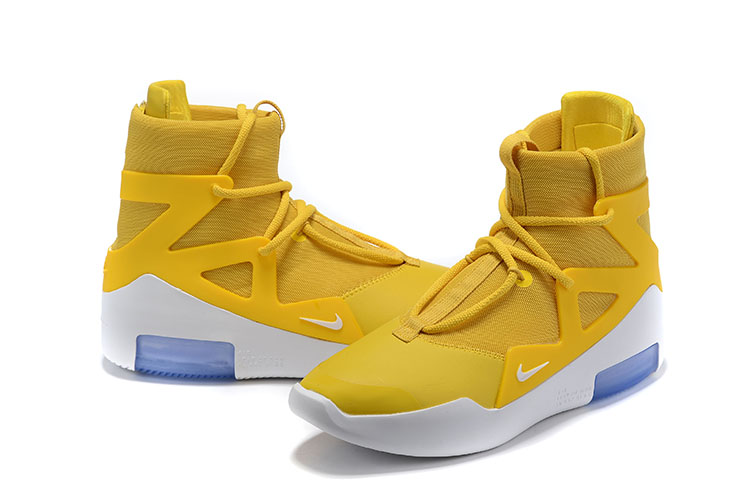 2019 Men Nike Air Fear of God Yellow Shoes